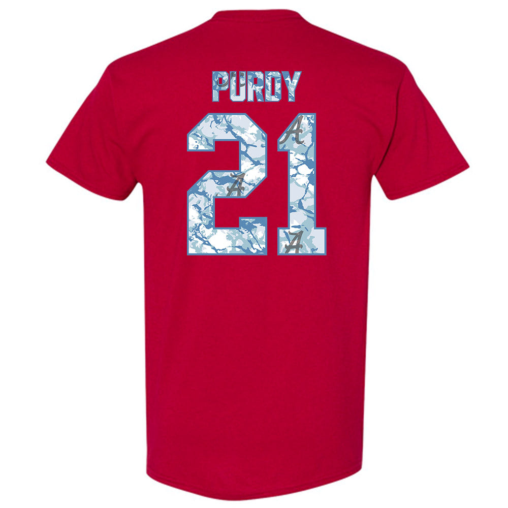 Alabama - NCAA Baseball : Andrew Purdy - Hydrobama™ T-Shirt-1