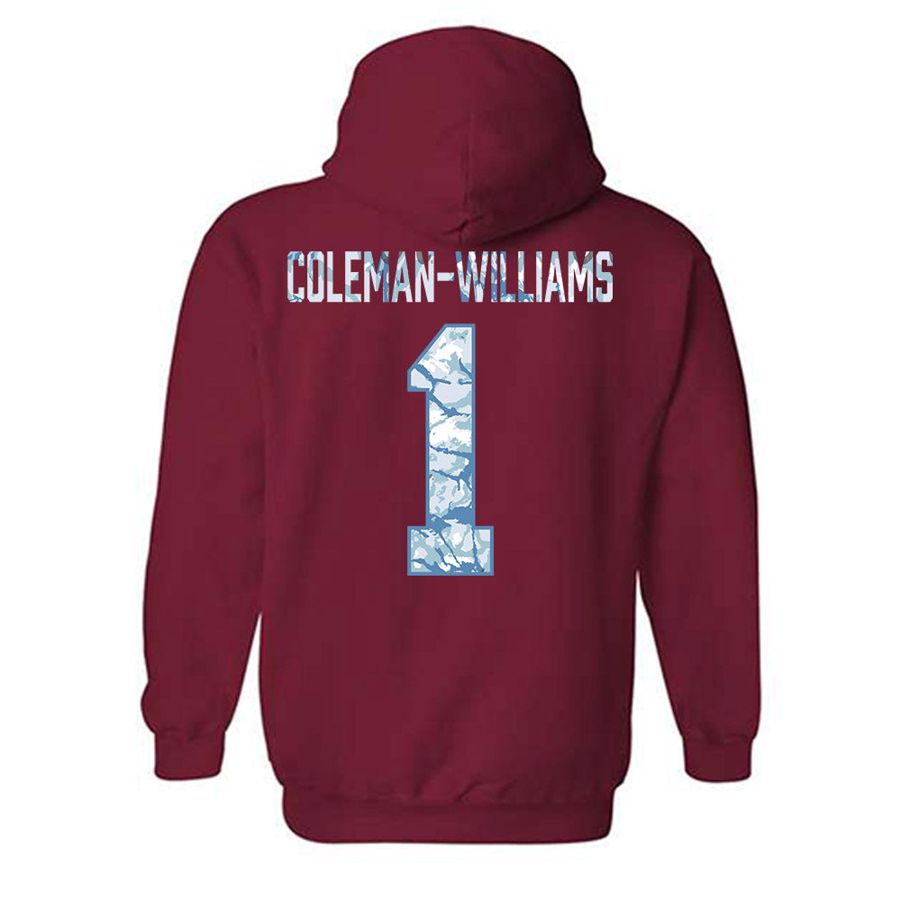 Alabama - NCAA Football : Ryan Coleman-Williams - Hydrobama™ Hooded Sweatshirt-1