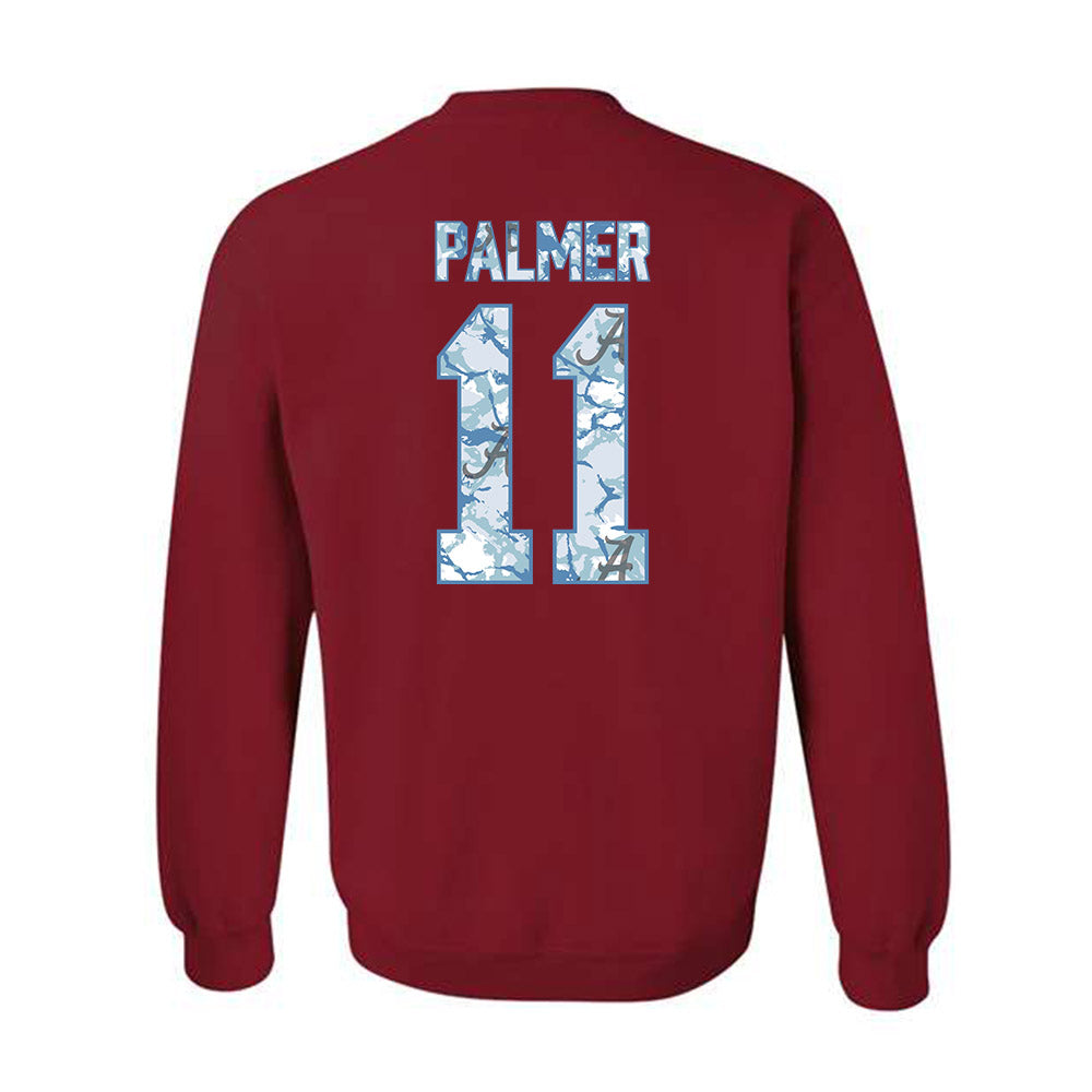 Alabama - NCAA Women's Volleyball : Kaleigh Palmer - Hydrobama™ Crewneck Sweatshirt-1