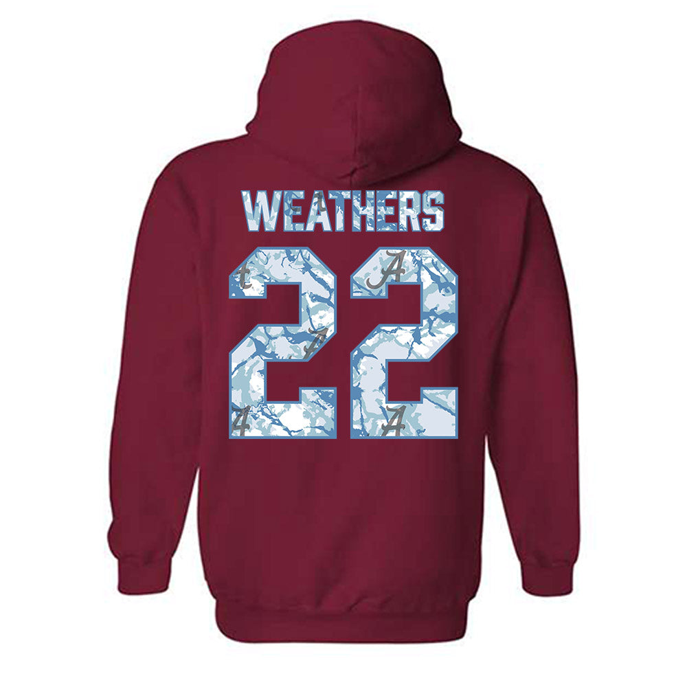 Alabama - NCAA Women's Basketball : Karly Weathers - Hydrobama™ Hooded Sweatshirt-1