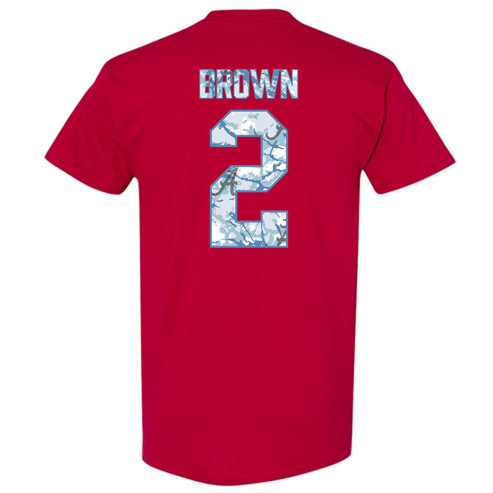 Alabama - NCAA Football : Zabien Brown - T-Shirt-1