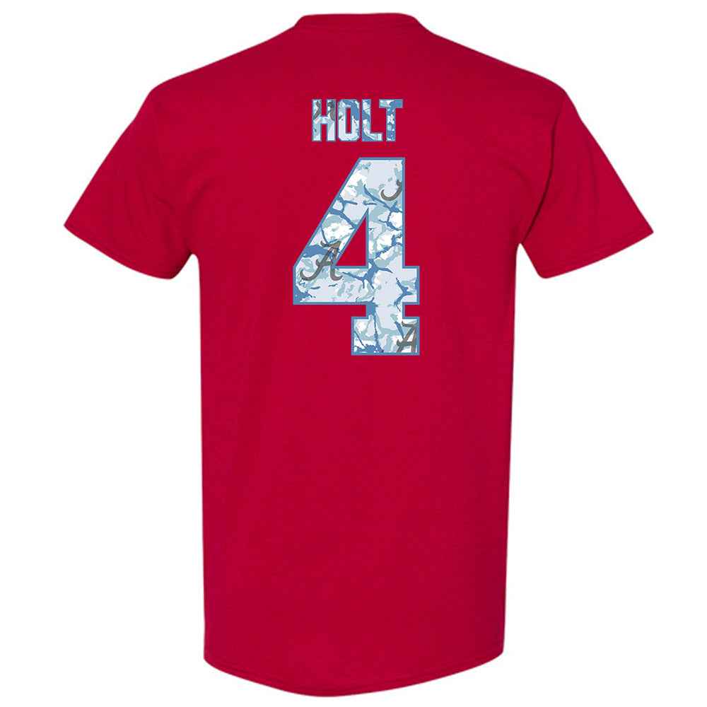 Alabama - NCAA Baseball : Brennan Holt - Hydrobama™ T-Shirt-1