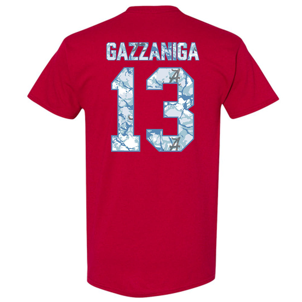Alabama - NCAA Football : John Gazzaniga - Hydrobama™ T-Shirt-1