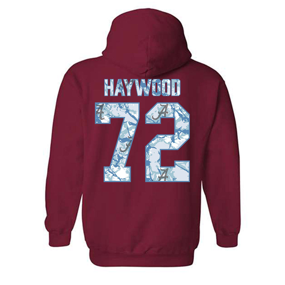 Alabama - NCAA Football : Ty Haywood - Hydrobama™ Hooded Sweatshirt-1