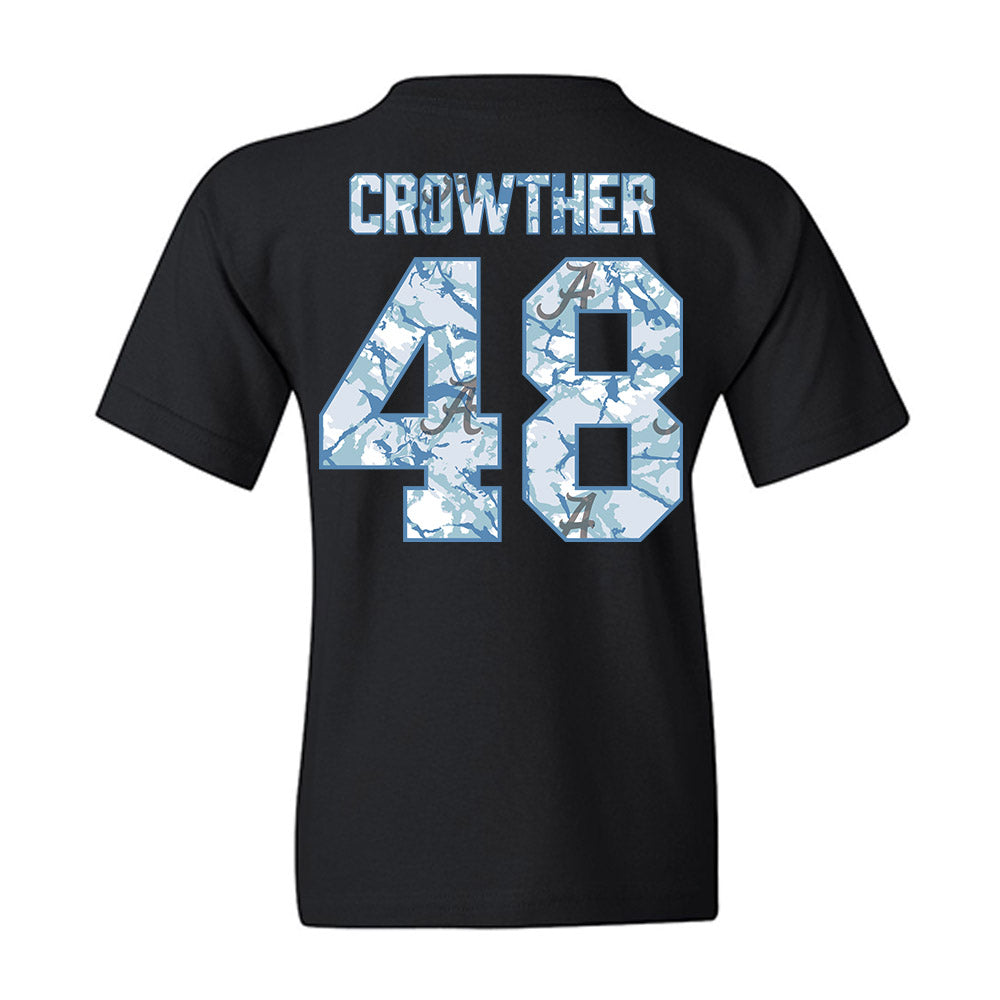Alabama - NCAA Baseball : Ashton Crowther - Youth T-Shirt-1