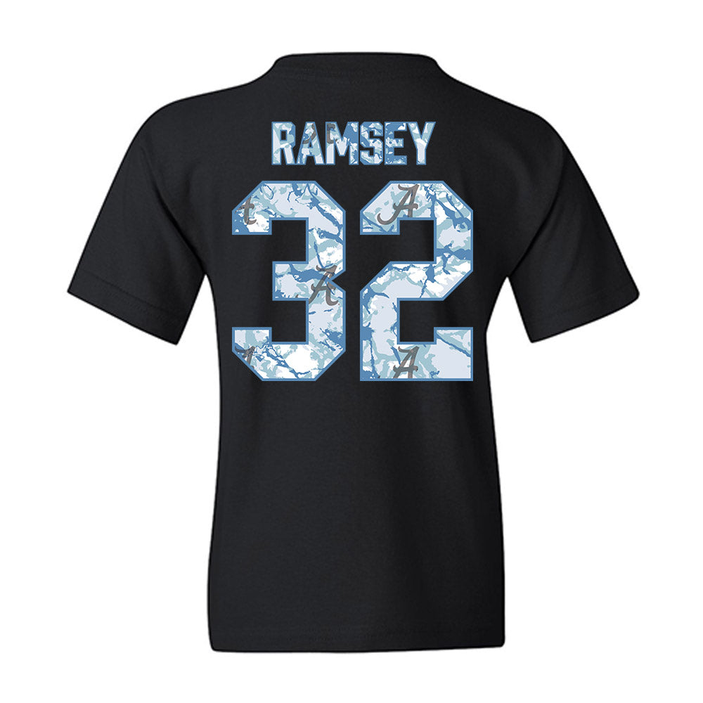 Alabama - NCAA Women's Basketball : Alancia Ramsey - Youth T-Shirt-1