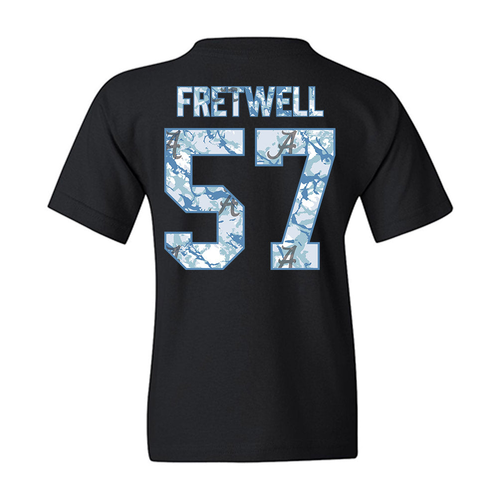 Alabama - NCAA Football : Bear Fretwell - Youth T-Shirt-1