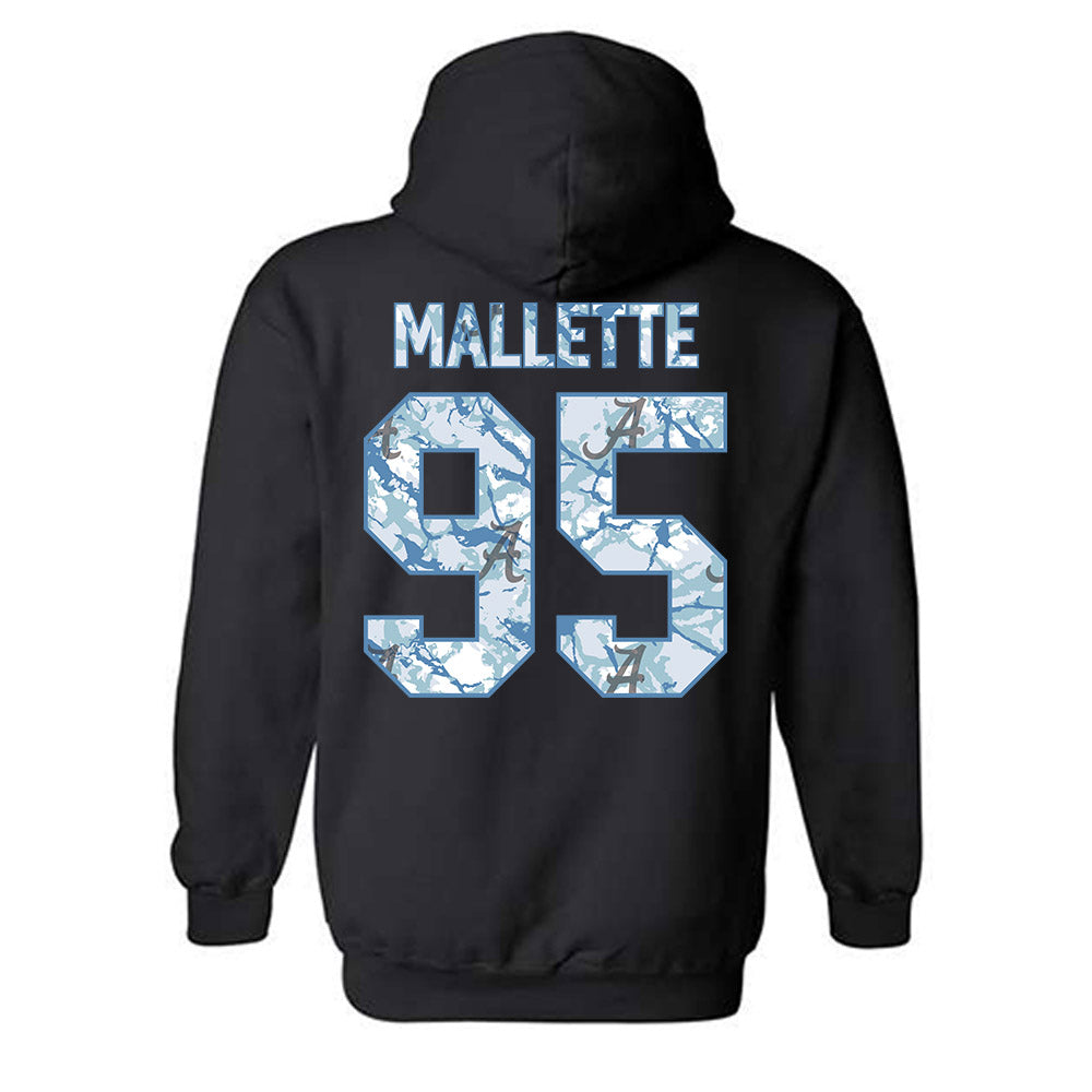 Alabama - NCAA Men's Basketball : Houston Mallette - Hooded Sweatshirt-1