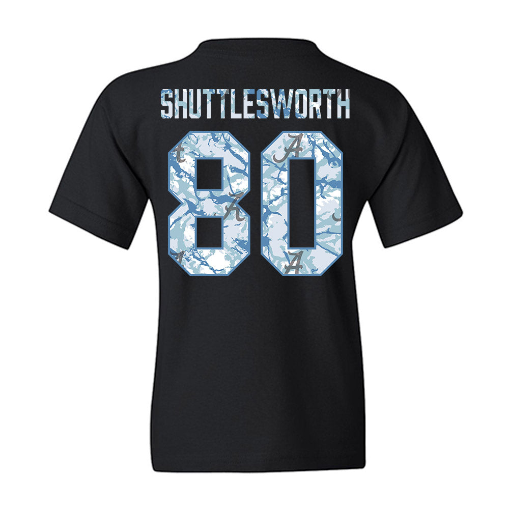 Alabama - NCAA Football : Jaxon Shuttlesworth - Youth T-Shirt-1
