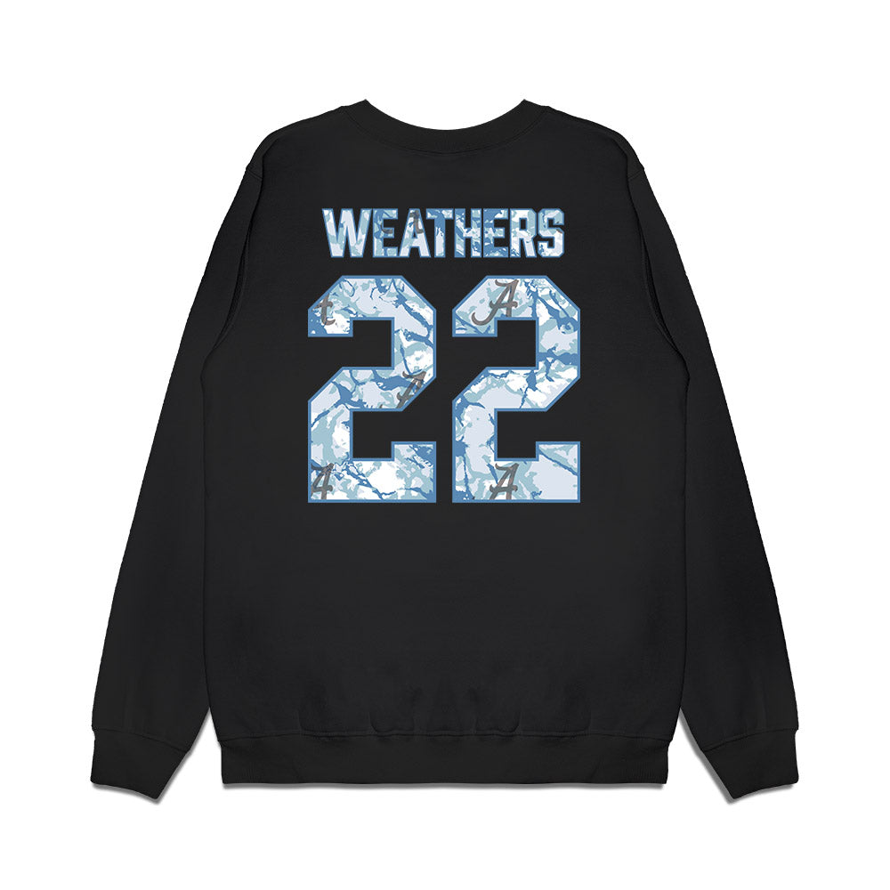 Alabama - NCAA Women's Basketball : Karly Weathers - Premium Crewneck Sweatshirt-1