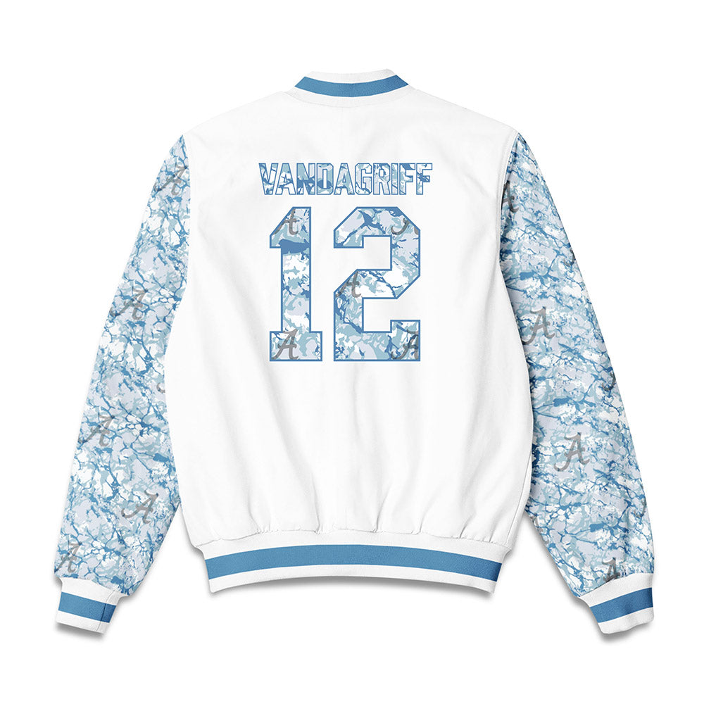 Alabama - NCAA Softball : Audrey Vandagriff - Bomber Jacket-1
