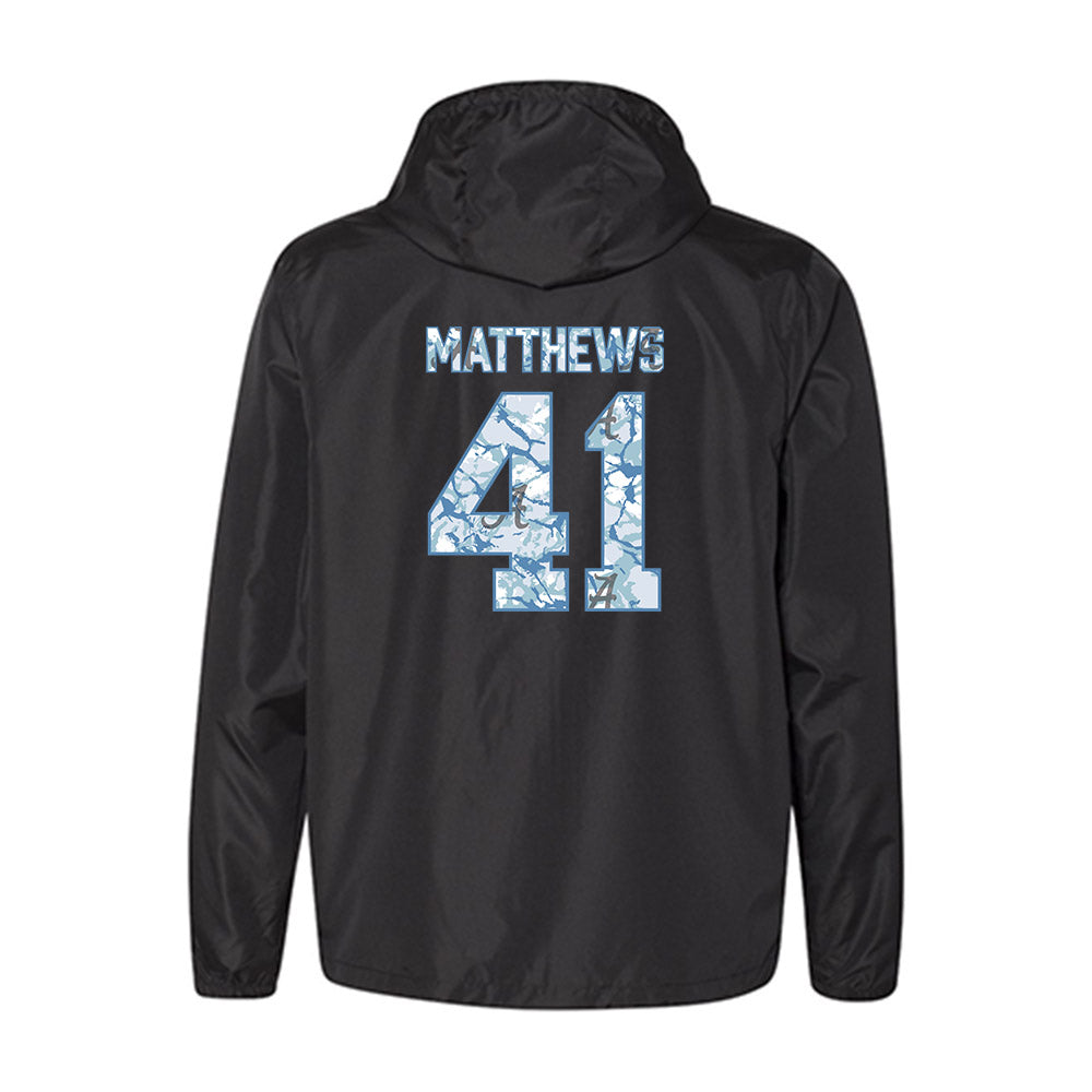 Alabama - NCAA Football : Jamarion Matthews - Hydrobama™ Windbreaker-1