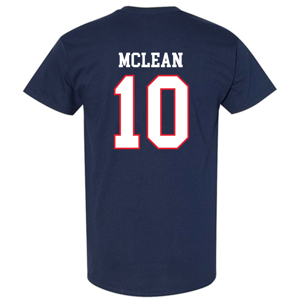 UConn - NCAA Women's Ice Hockey : Callie McLean - Champs Classic Shersey T-Shirt-1