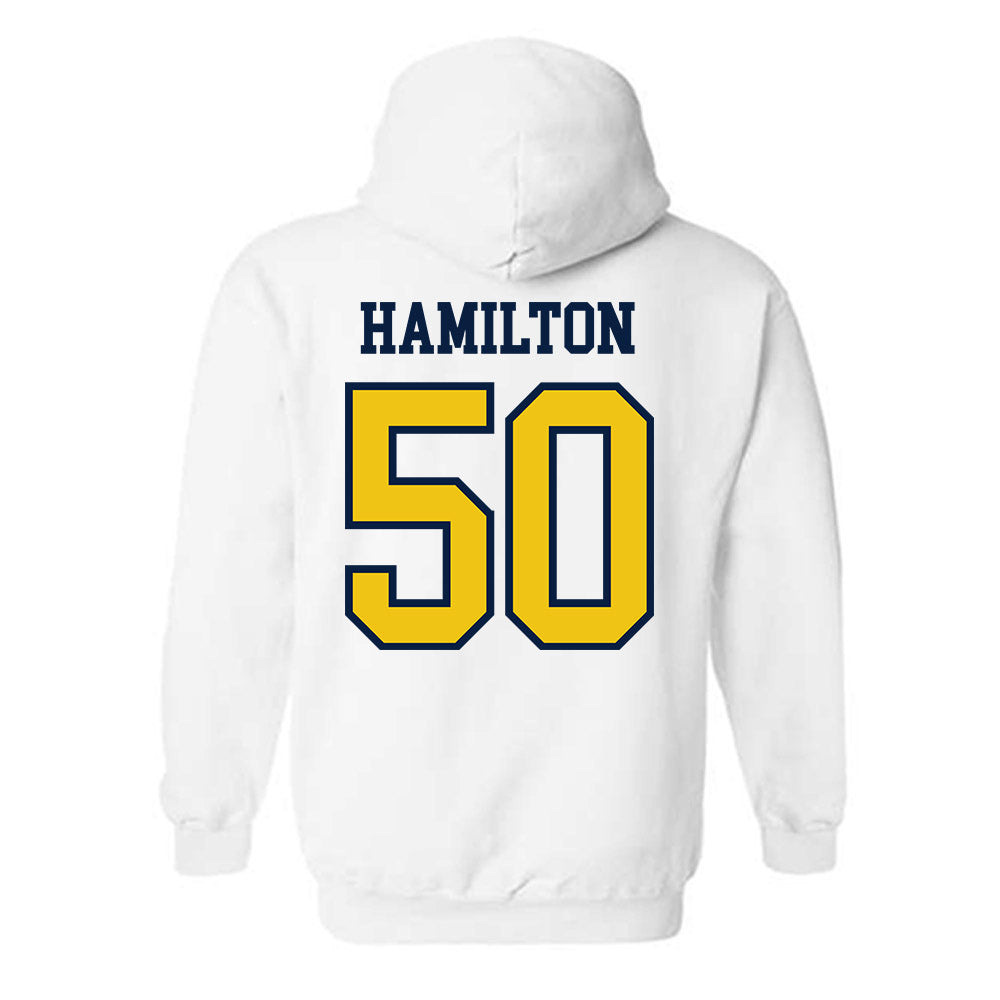 Michigan - NCAA Football : Luke Hamilton - Classic Shersey Hooded Sweatshirt-1