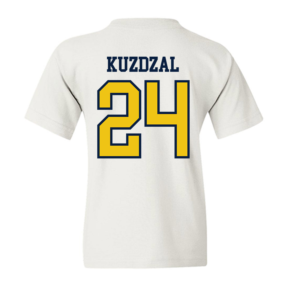 Michigan - NCAA Football : Bryson Kuzdzal - Classic Shersey Youth T-Shirt-1