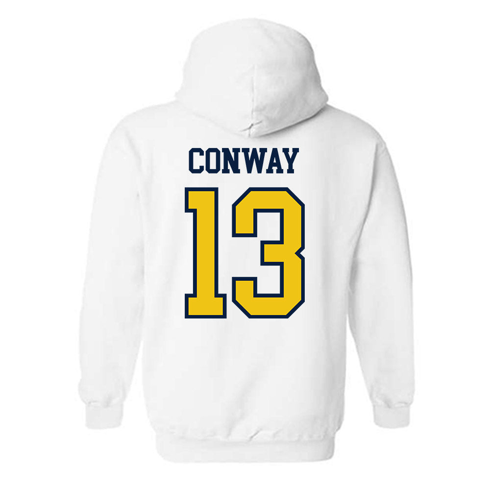 Michigan - NCAA Softball : Jenissa Conway - Classic Shersey Hooded Sweatshirt-1