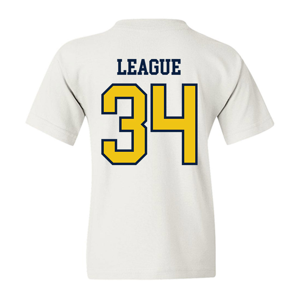 Michigan - NCAA Women's Soccer : Aniyah League - Classic Shersey Youth T-Shirt-1