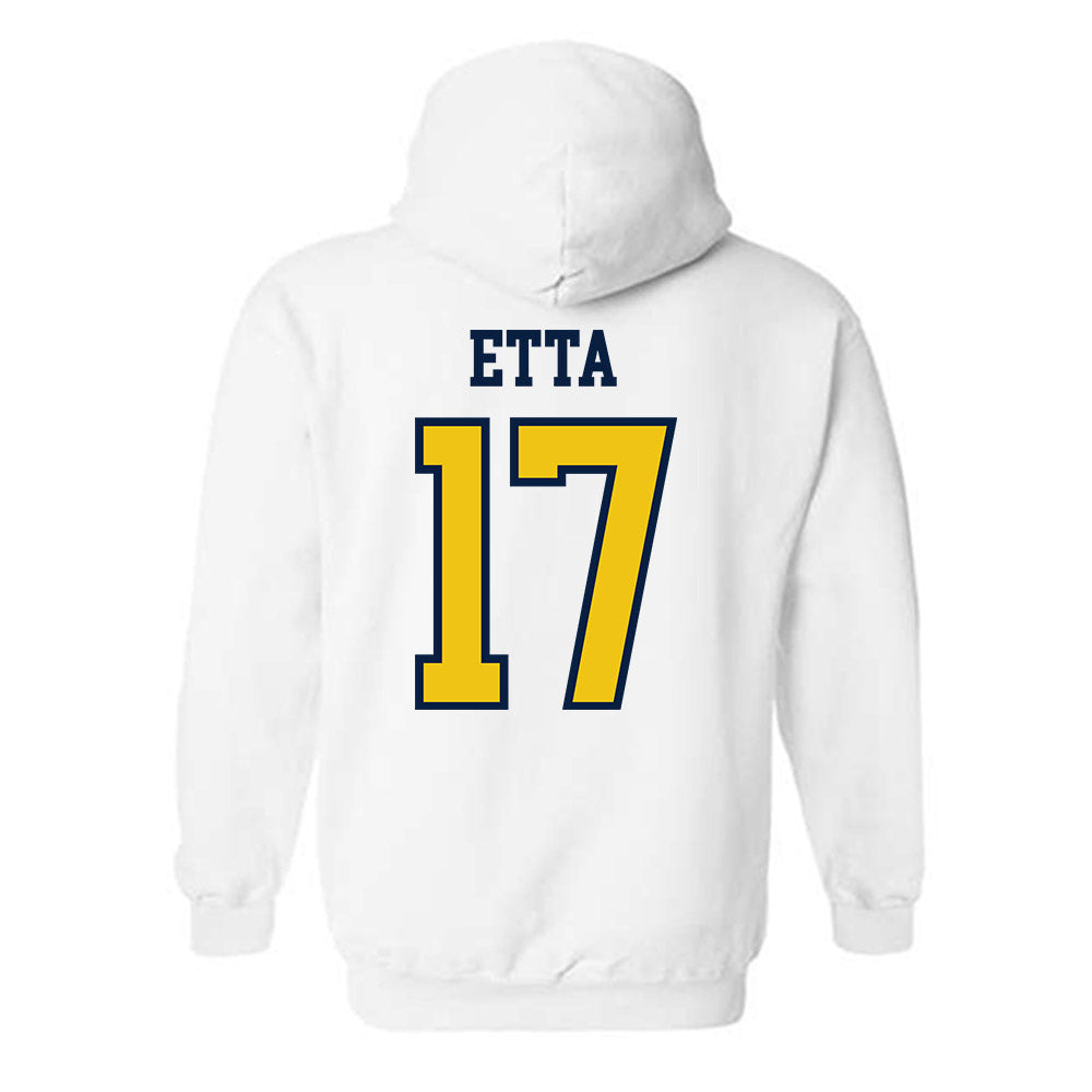Michigan - NCAA Football : Enow Etta - Classic Shersey Hooded Sweatshirt-1