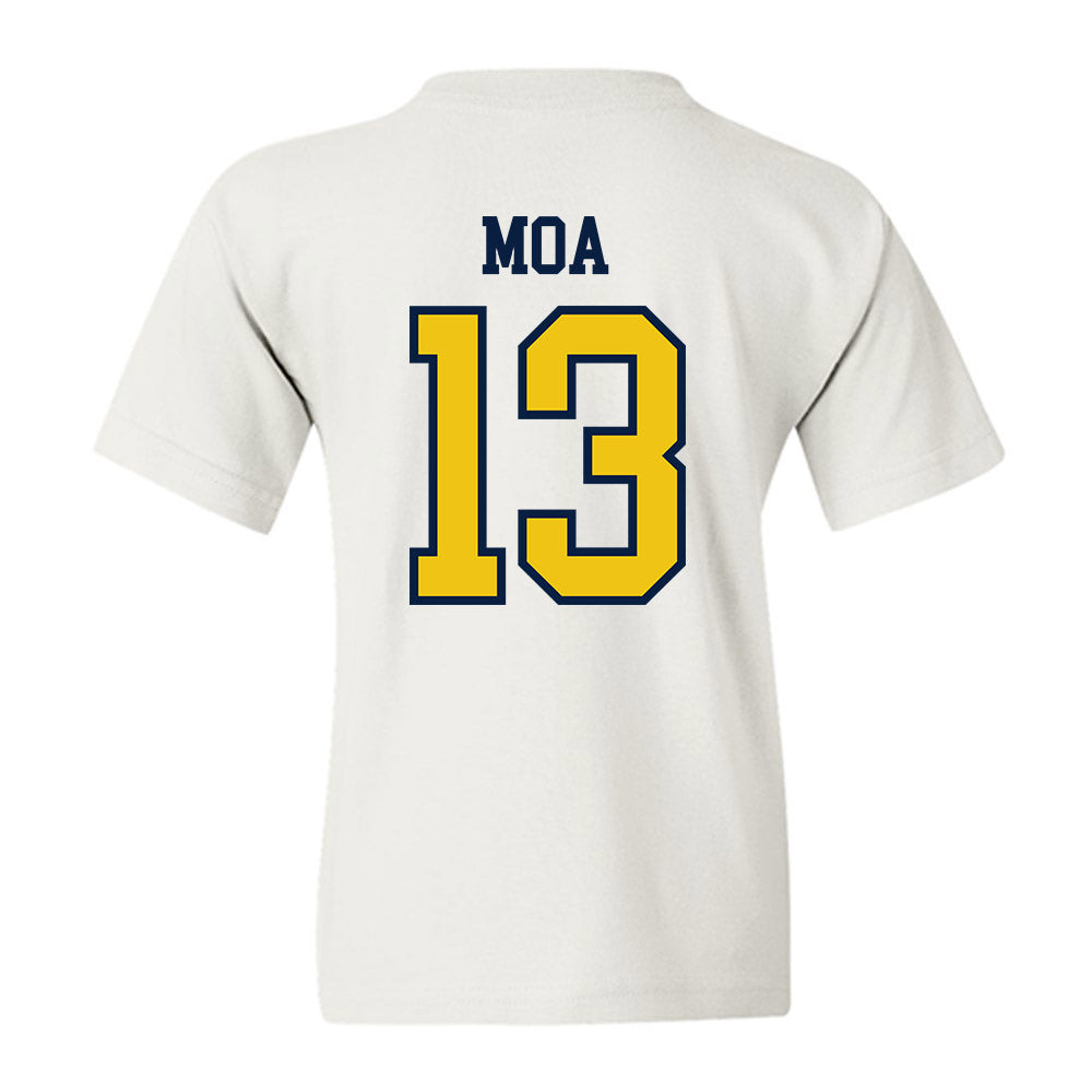 Michigan - NCAA Football : Aisea Moa - Classic Shersey Youth T-Shirt-1