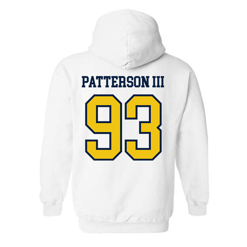 Michigan - NCAA Football : Benny Patterson III - Classic Shersey Hooded Sweatshirt-1