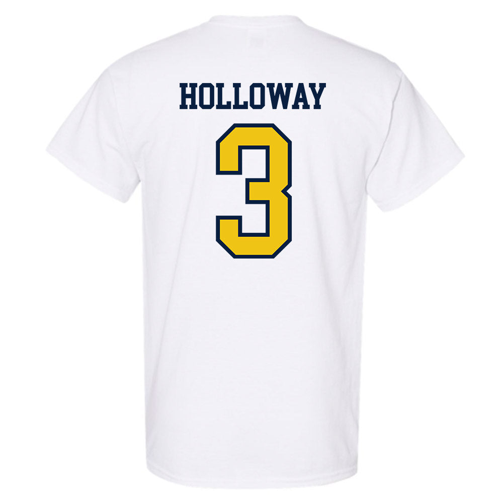 Michigan - NCAA Women's Basketball : Mila Holloway - Classic Shersey T-Shirt-1