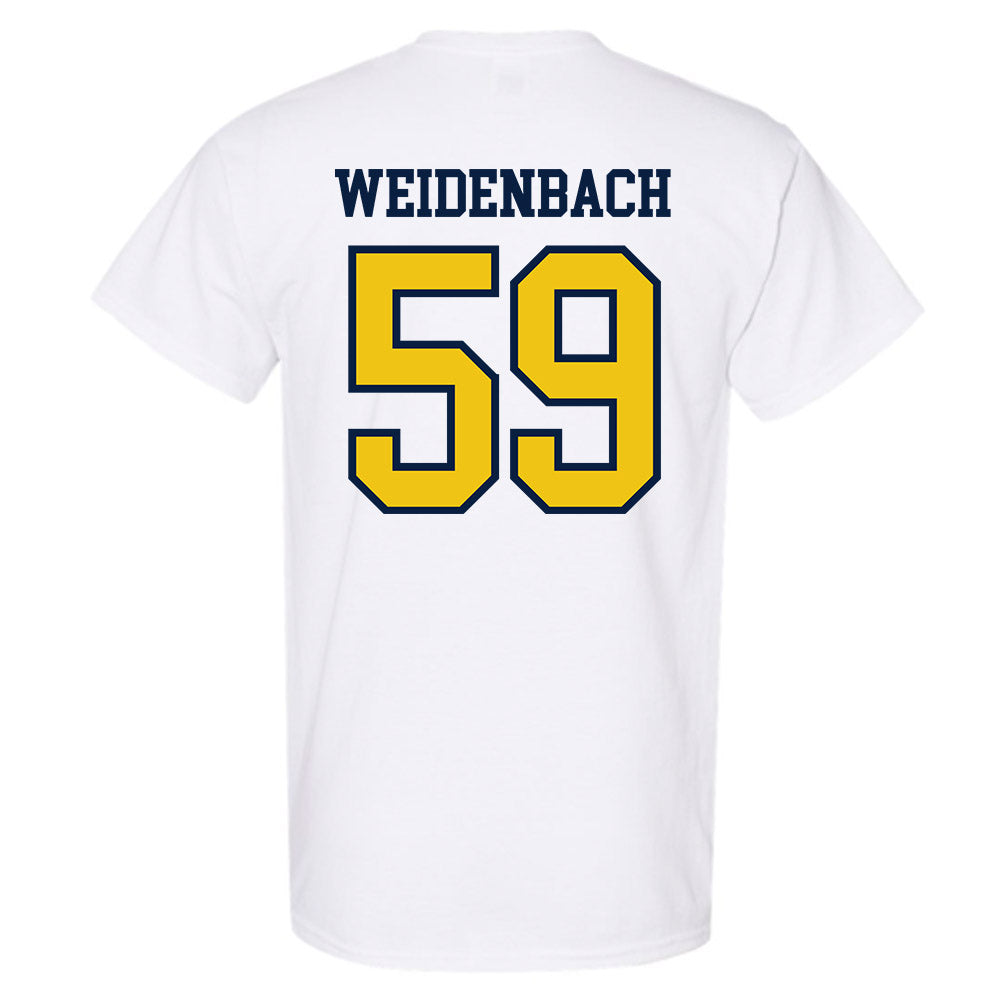 Michigan - NCAA Football : John Weidenbach - Classic Shersey T-Shirt-1