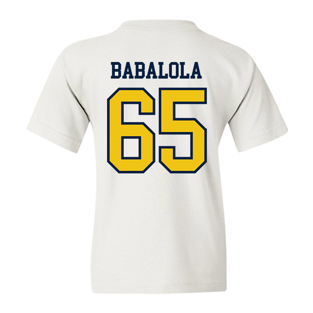 Michigan - NCAA Football : Andrew Babalola - Classic Shersey Youth T-Shirt-1