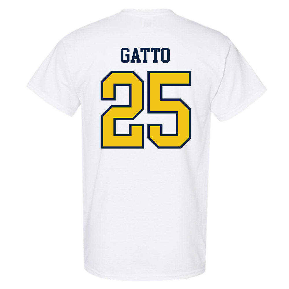 Michigan - NCAA Men's Lacrosse : Alex Gatto - Classic Shersey T-Shirt-1