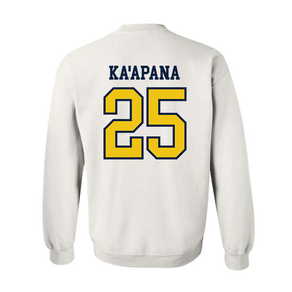 Michigan - NCAA Football : Micah Ka'apana - Classic Shersey Crewneck Sweatshirt-1