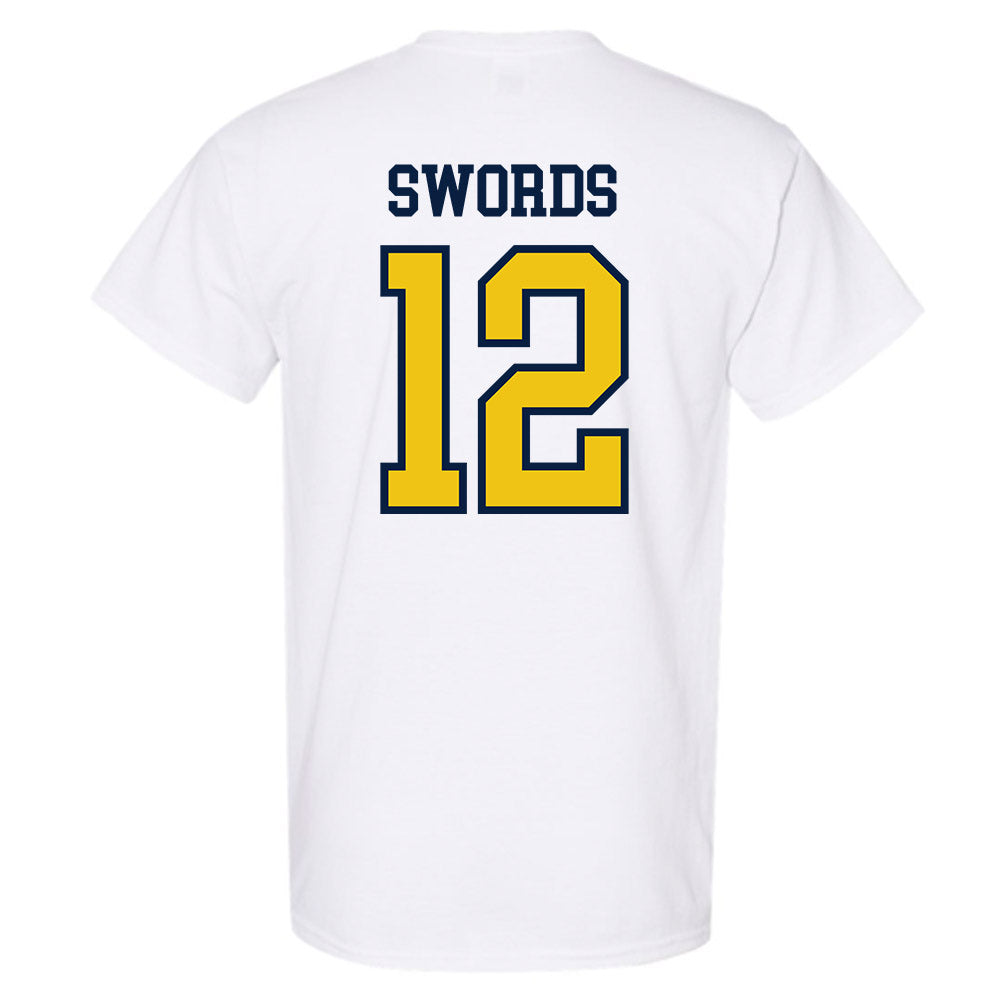 Michigan - NCAA Women's Basketball : Syla Swords - Classic Shersey T-Shirt-1