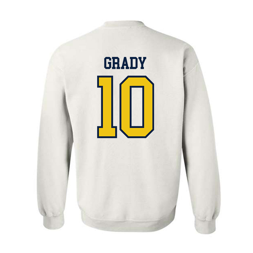 Michigan - NCAA Men's Basketball : Winters Grady - Classic Shersey Crewneck Sweatshirt-1
