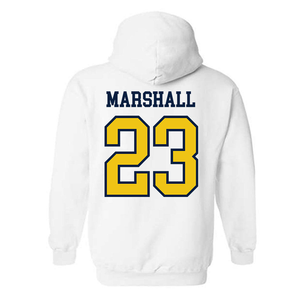 Michigan - NCAA Football : Jordan Marshall - Classic Shersey Hooded Sweatshirt-1