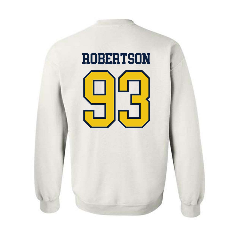 Michigan - NCAA Football : Hunter Robertson - Classic Shersey Crewneck Sweatshirt-1