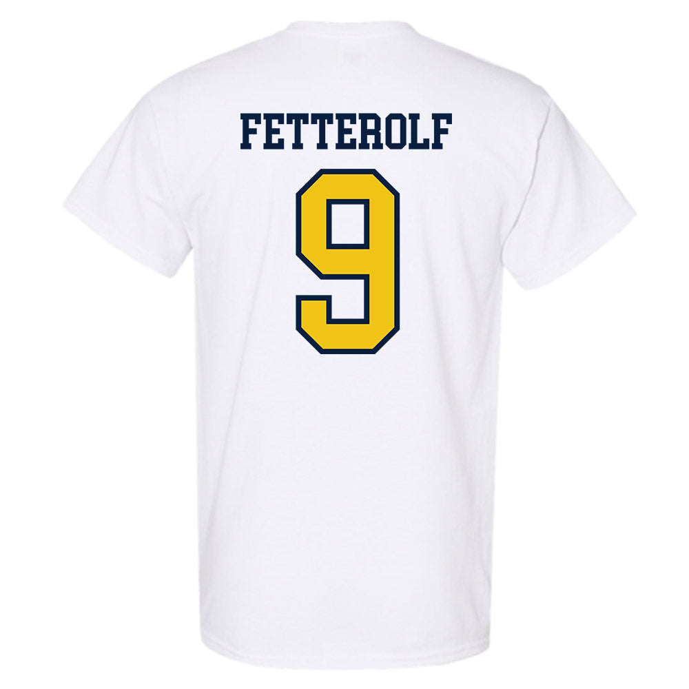 Michigan - NCAA Women's Lacrosse : Jane Fetterolf - Classic Shersey T-Shirt-1