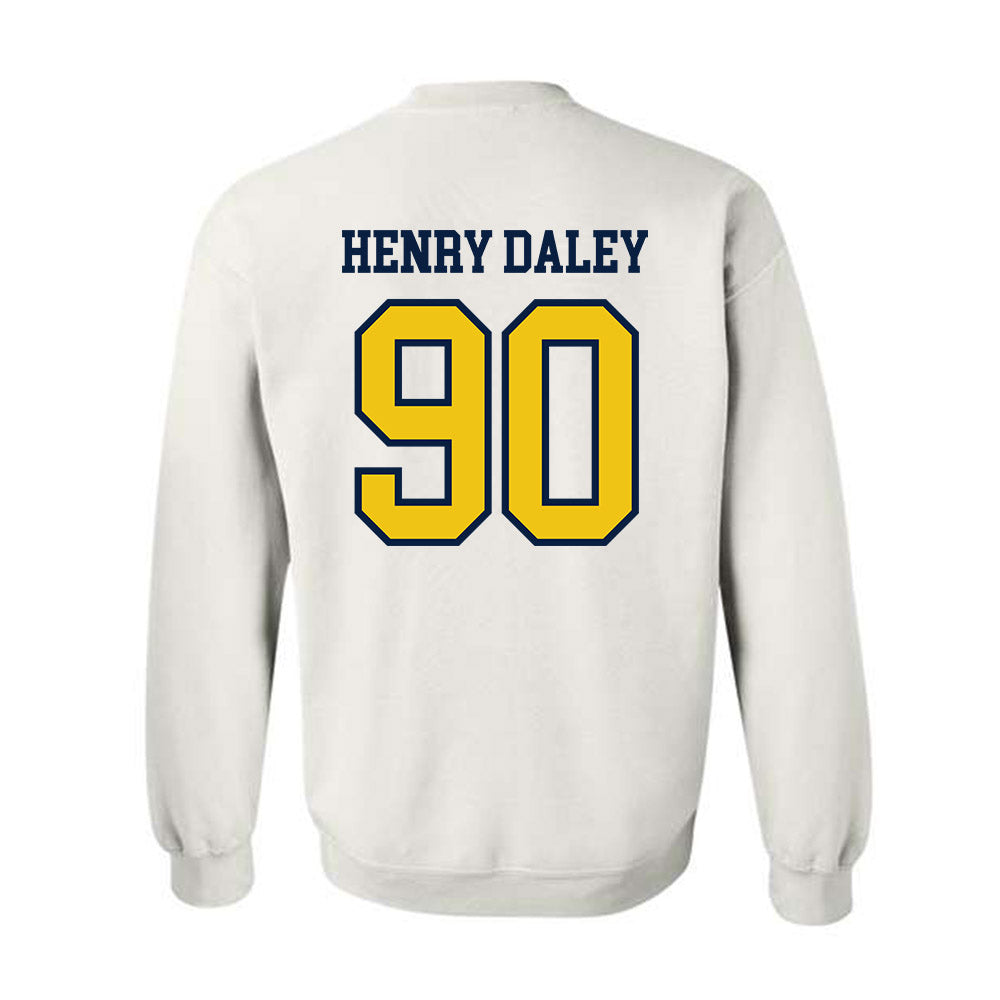 Michigan - NCAA Football : John Henry Daley - Classic Shersey Crewneck Sweatshirt-1