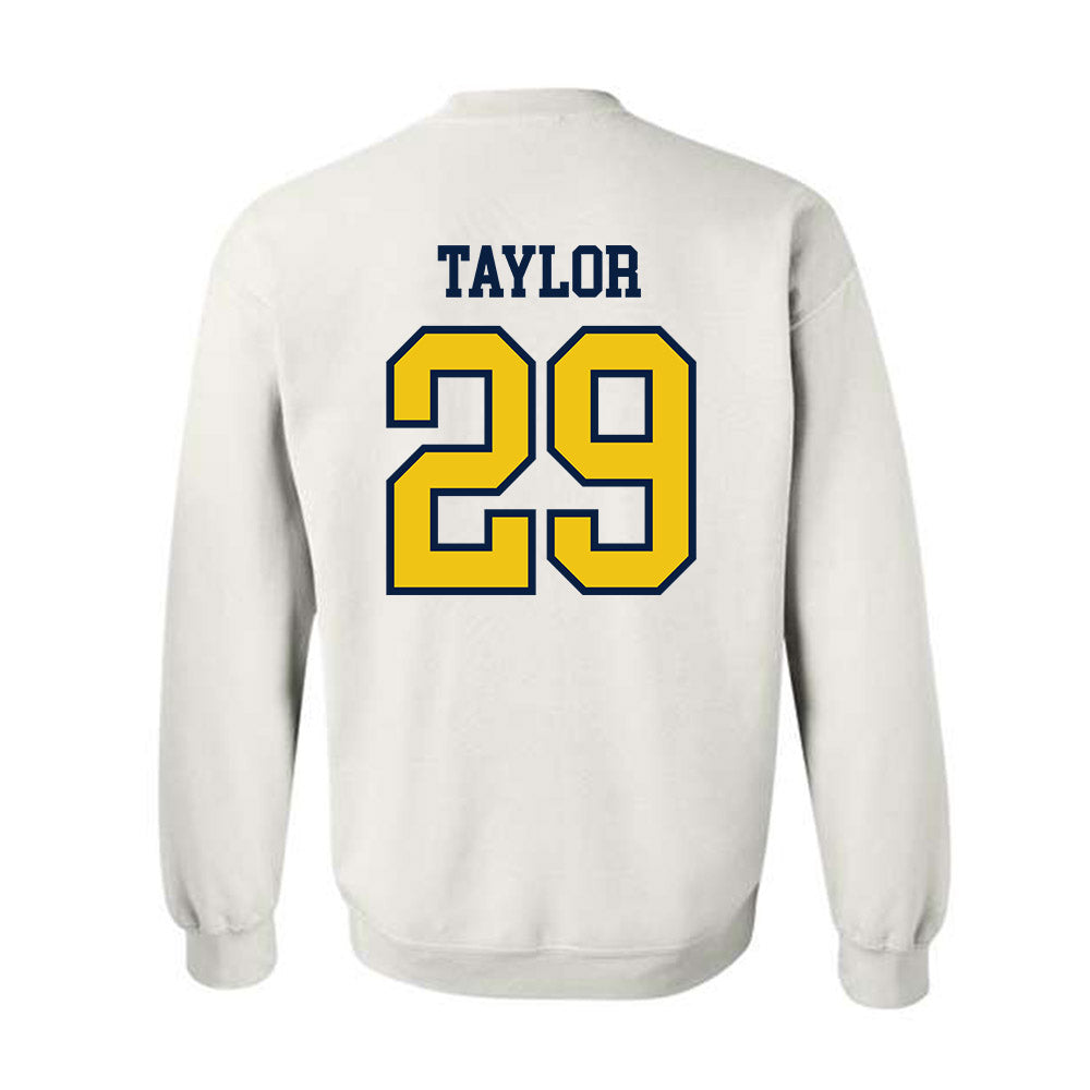 Michigan - NCAA Football : Chase Taylor - Classic Shersey Crewneck Sweatshirt-1