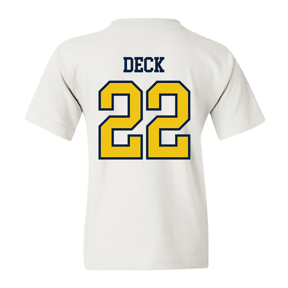 Michigan - NCAA Football : Jordan Deck - Classic Shersey Youth T-Shirt-1