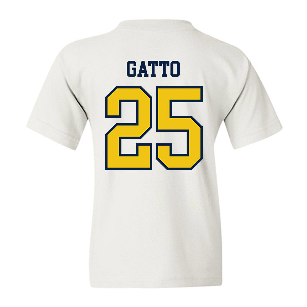 Michigan - NCAA Men's Lacrosse : Alex Gatto - Classic Shersey Youth T-Shirt-1