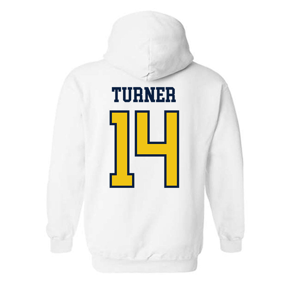 Michigan - NCAA Baseball : Colby Turner - Classic Shersey Hooded Sweatshirt-1