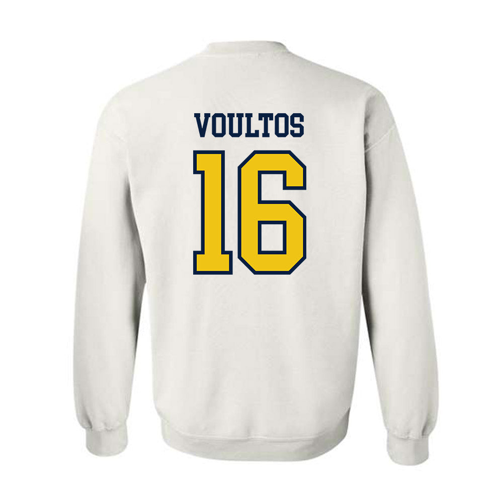 Michigan - NCAA Men's Lacrosse : Nicholas Voultos - Classic Shersey Crewneck Sweatshirt-1