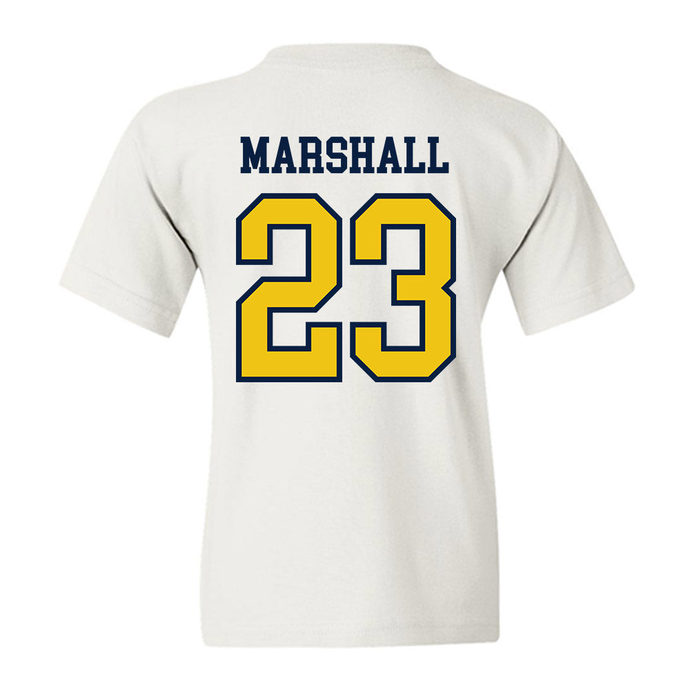 Michigan - NCAA Football : Jordan Marshall - Classic Shersey Youth T-Shirt-1