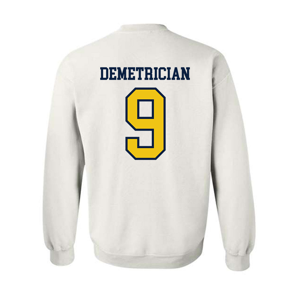Michigan - NCAA Women's Volleyball : Ella Demetrician - Classic Shersey Crewneck Sweatshirt-1