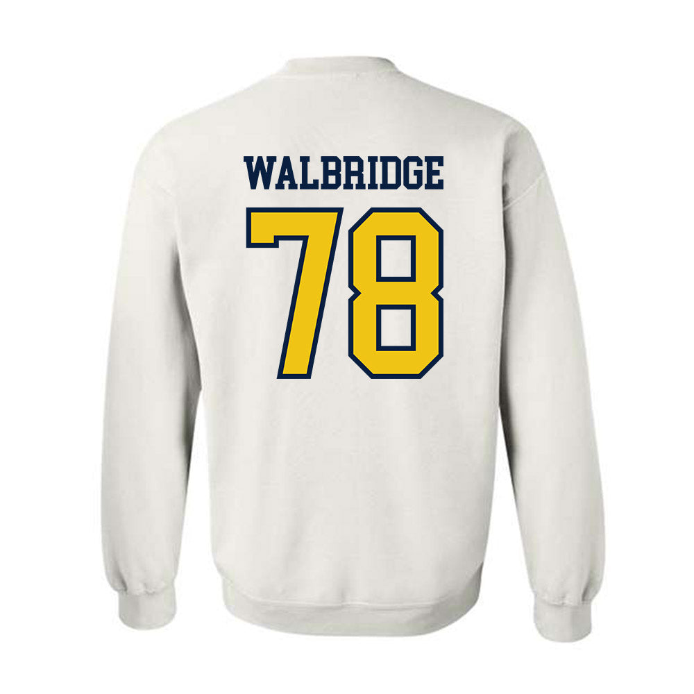 Michigan - NCAA Football : Marky Walbridge - Classic Shersey Crewneck Sweatshirt-1