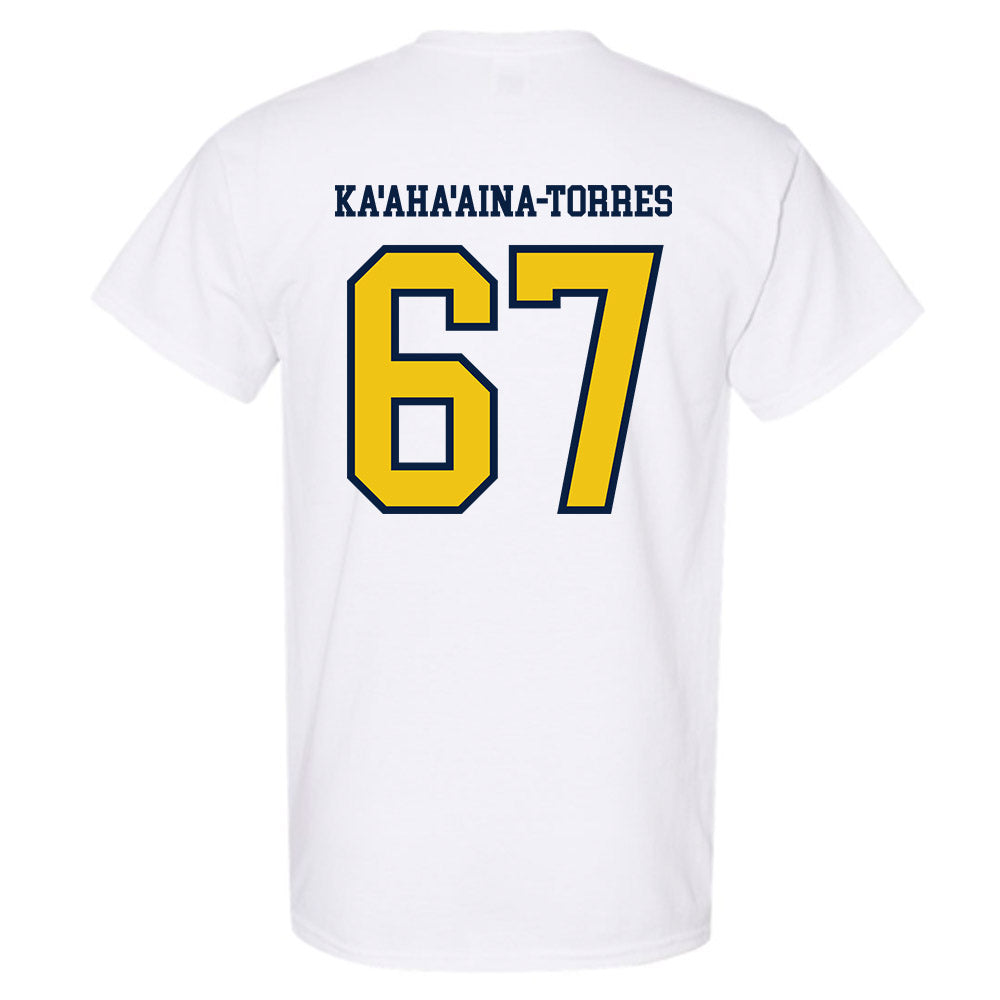 Michigan - NCAA Football : Houston Ka'aha'aina-Torres - Classic Shersey T-Shirt-1