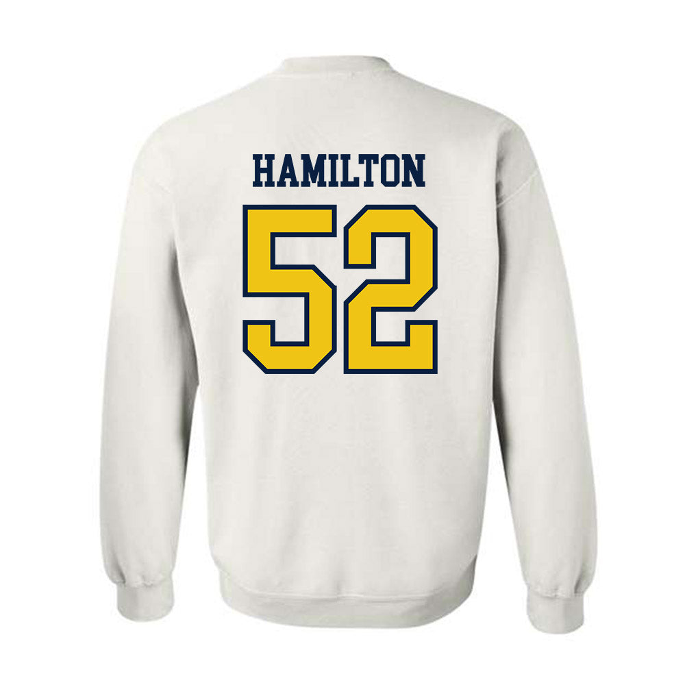 Michigan - NCAA Football : Ace Hamilton - Classic Shersey Crewneck Sweatshirt-1