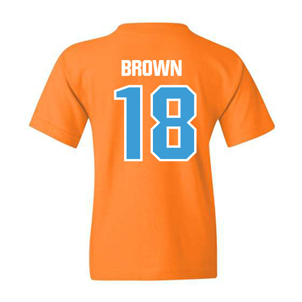 Tennessee - NCAA Women's Soccer : Ally Brown - Generic Shersey Youth T-Shirt-1