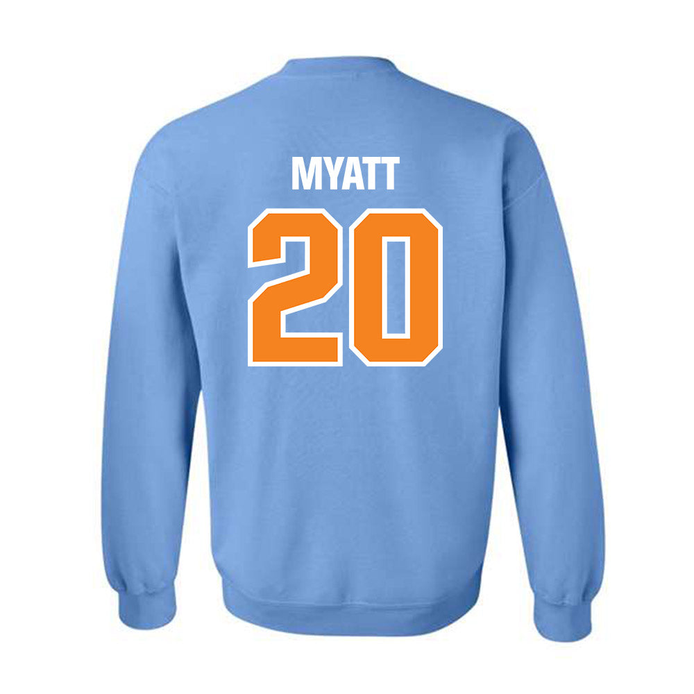 Tennessee - NCAA Baseball : Tyler Myatt - Crewneck Sweatshirt-1
