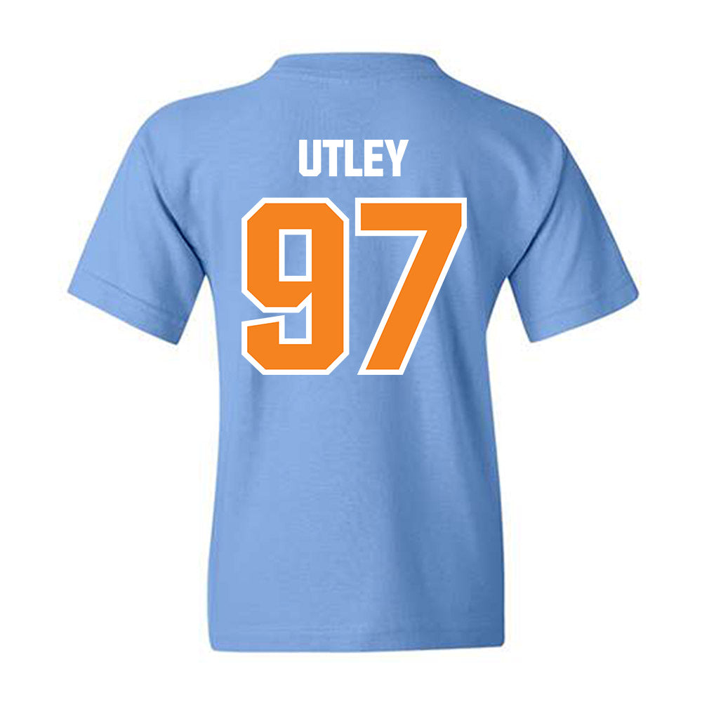 Tennessee - NCAA Football : Ethan Utley - Youth T-Shirt-1