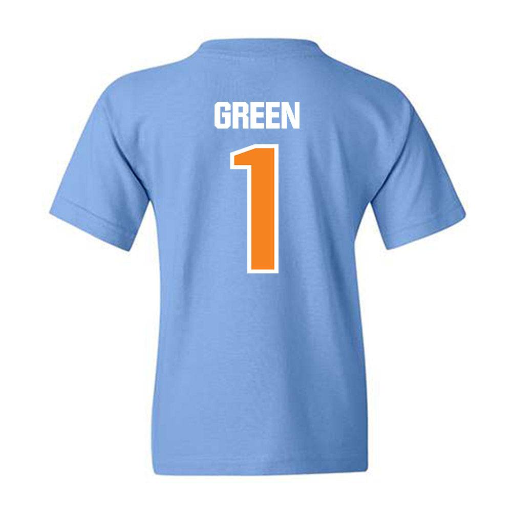 Tennessee - NCAA Men's Basketball : Manny Green - Youth T-Shirt-1