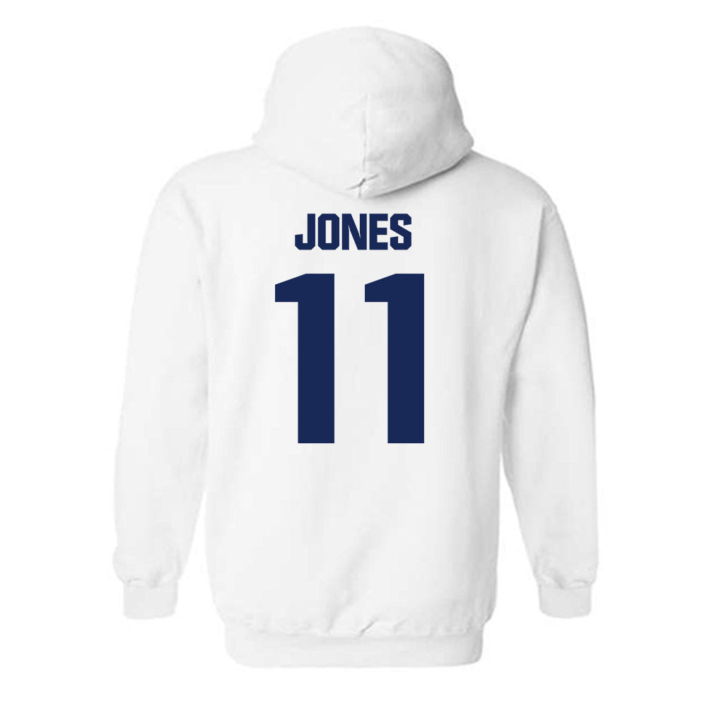 FPU - NCAA Men's Basketball : Loukas Jones - Classic Shersey Hooded Sweatshirt-1